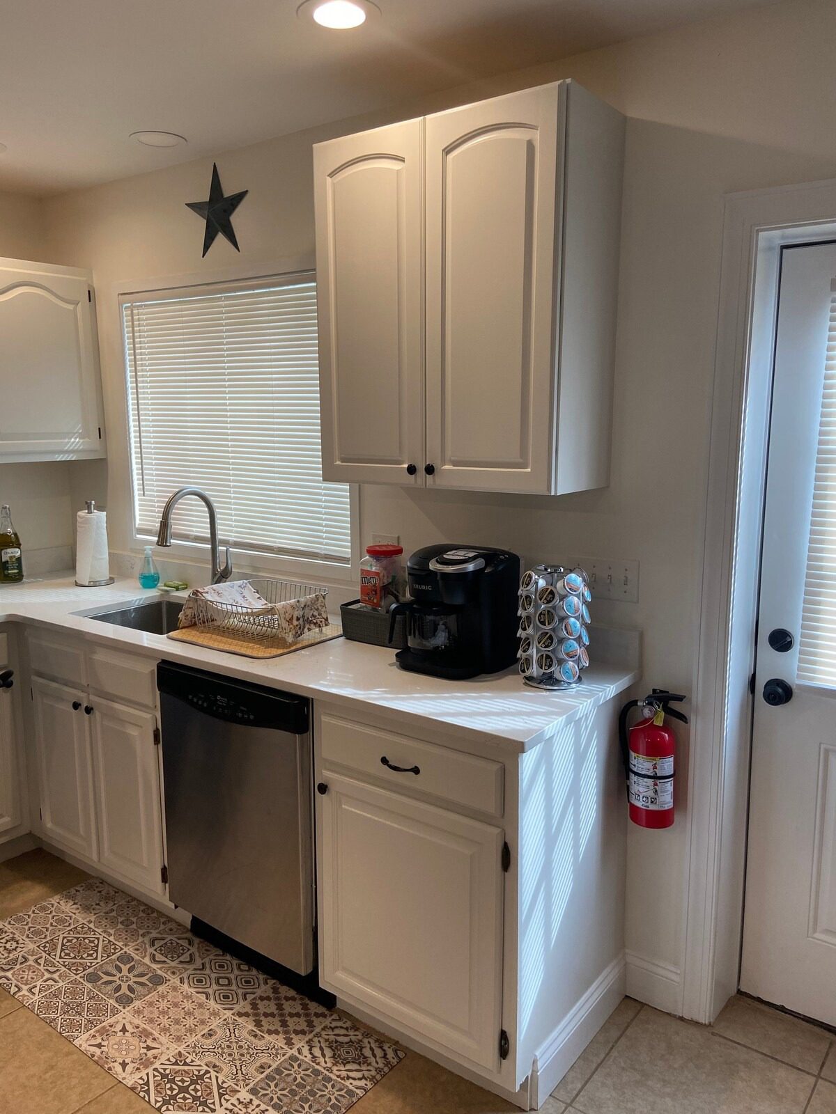 Modern kitchen with dishwasher